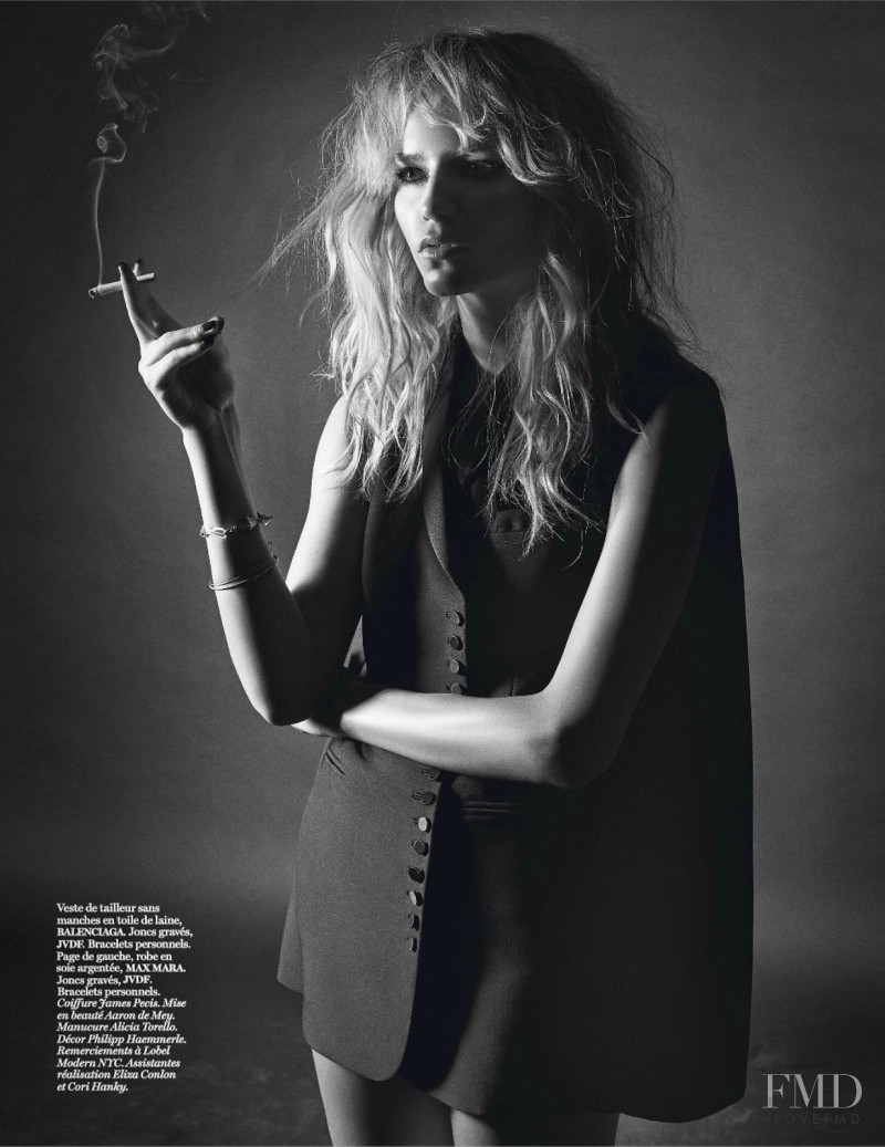 Natasha Poly featured in Darling, March 2014