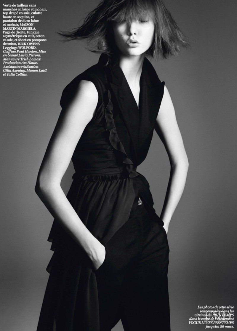 Karlie Kloss featured in Affranchie, March 2014