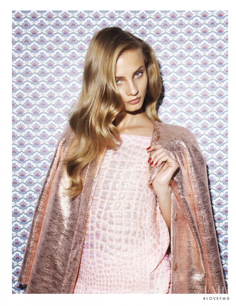 Anna Selezneva featured in Ilusión Gráfica, February 2014