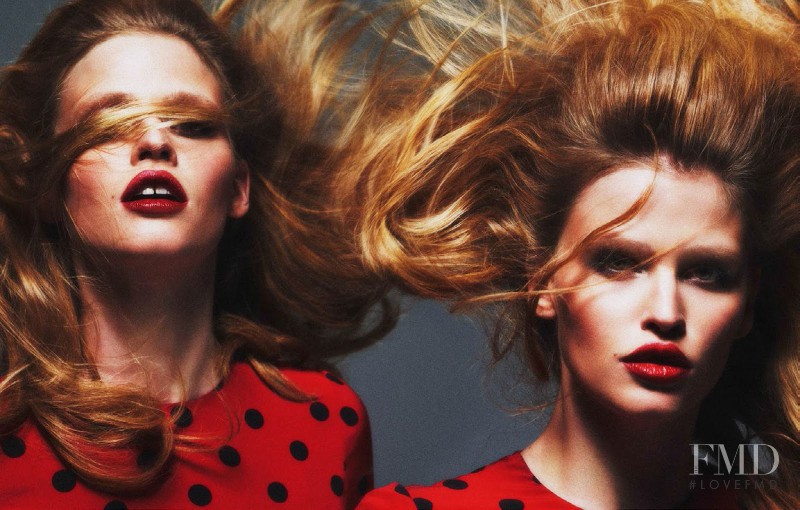 Lara Stone featured in Fatale, March 2014