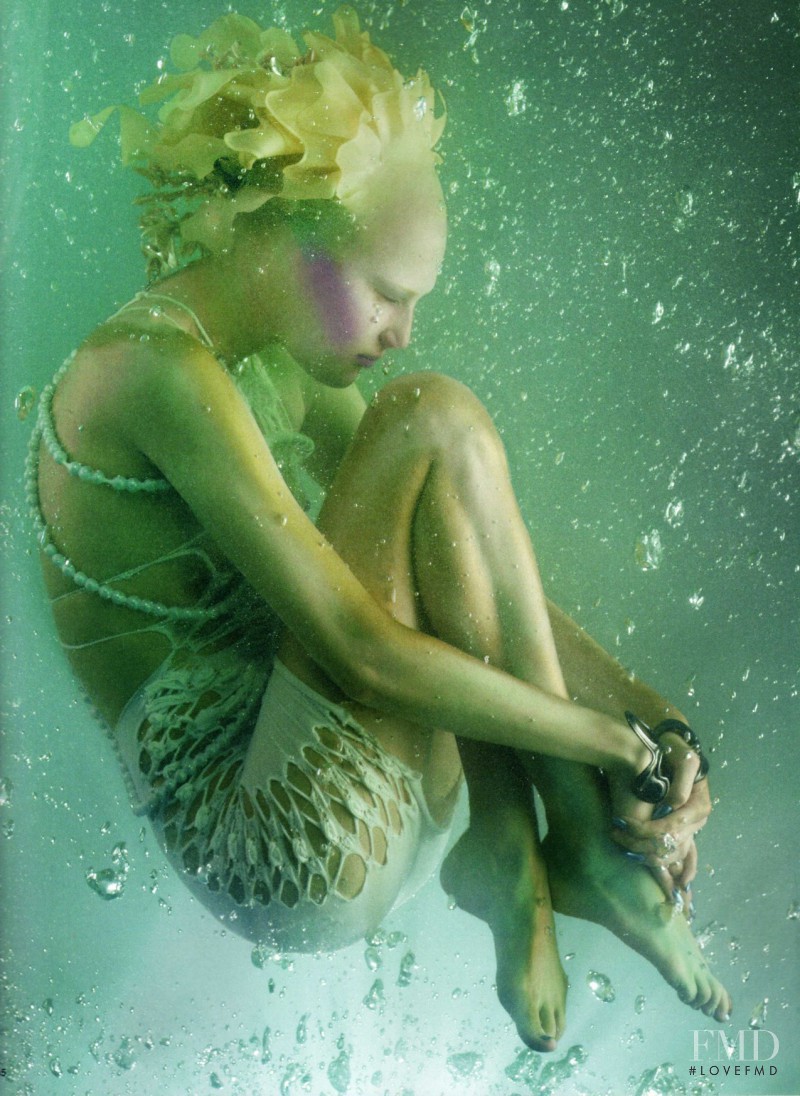 Alla Kostromicheva featured in The Girl From Atlantis, May 2010
