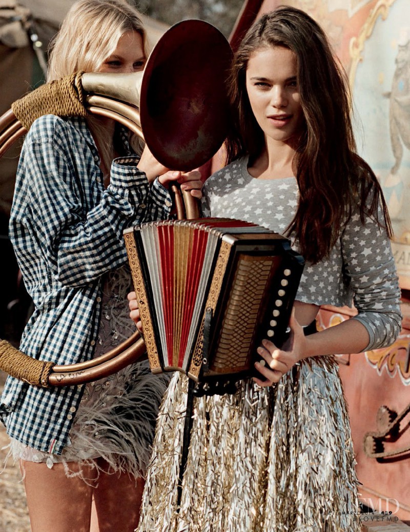 Jena Goldsack featured in Le Petit Cirque, March 2014