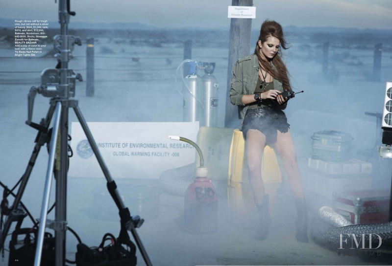 Eniko Mihalik featured in Global Warming, March 2010