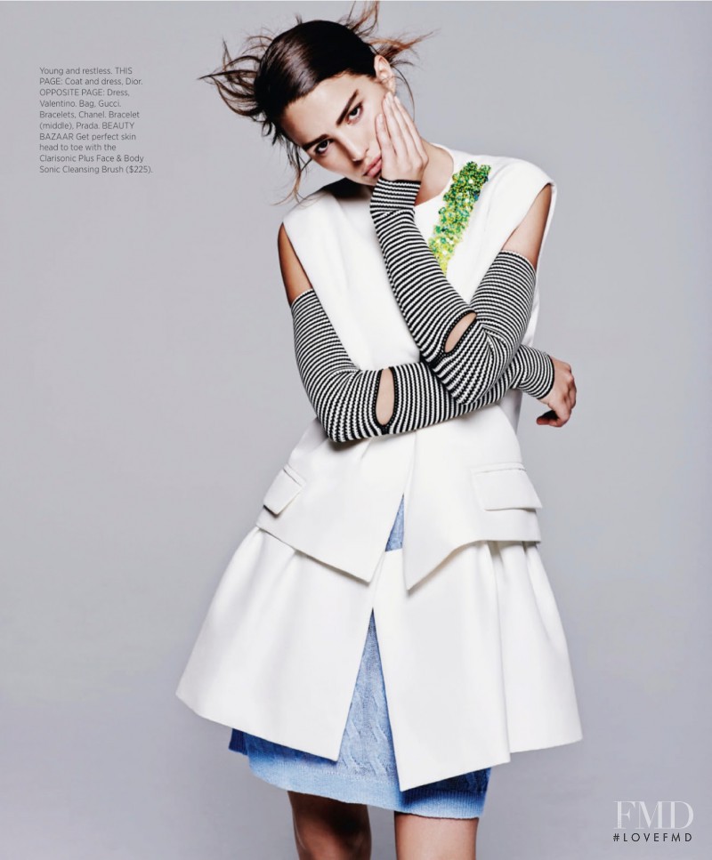 Cameron Russell featured in What\'s Next, March 2014