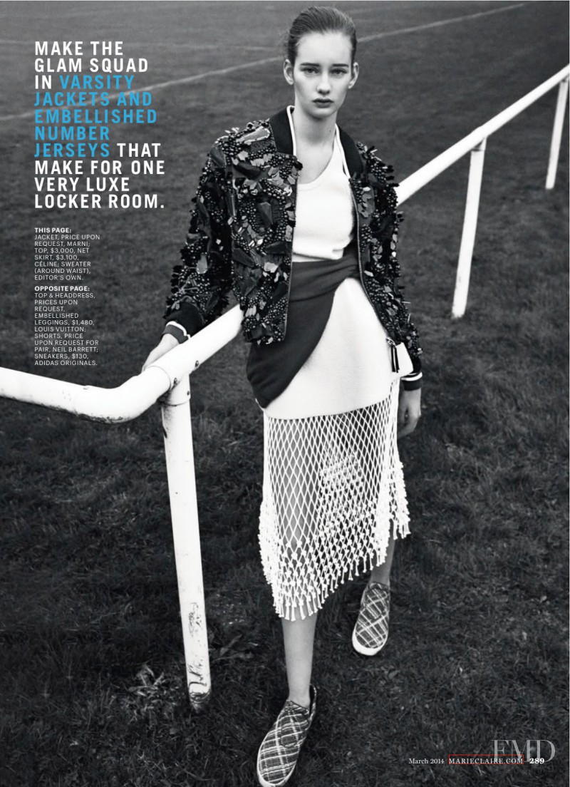 Jenna Roberts featured in Varsity Muse, March 2014