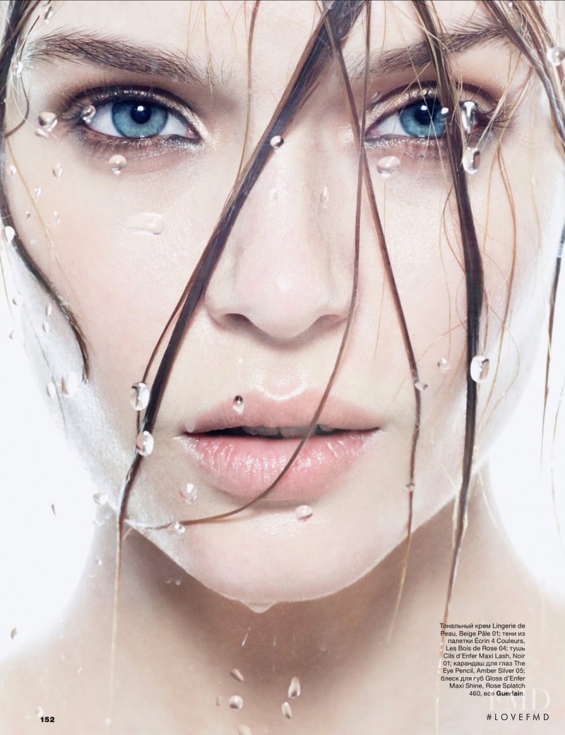 Josephine Skriver featured in Water Everywhere, March 2014