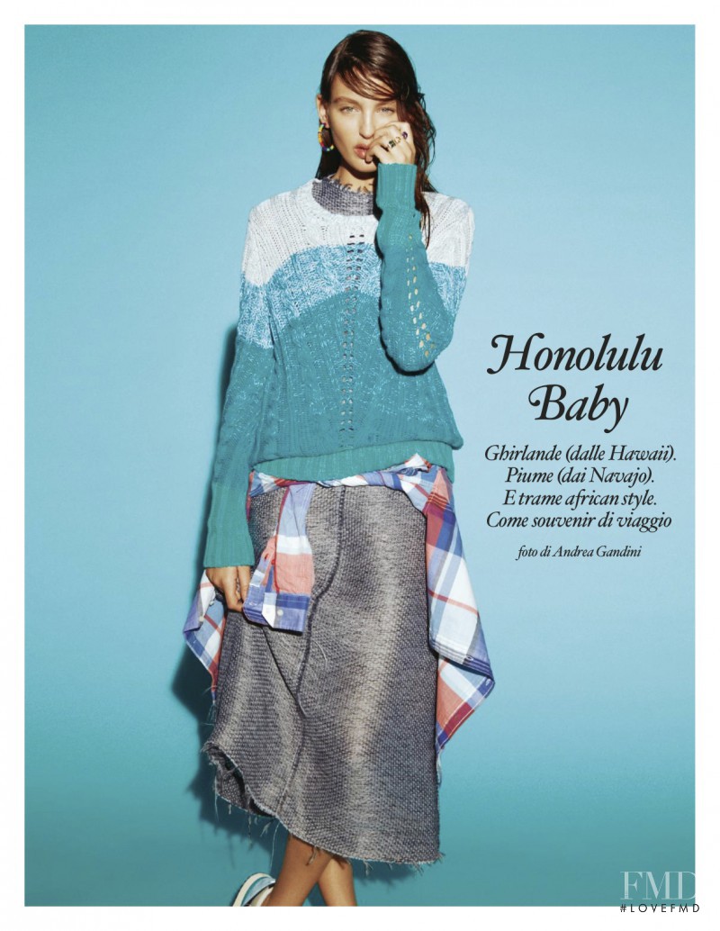 Georgina Stojiljkovic featured in Honolulu Baby, February 2014