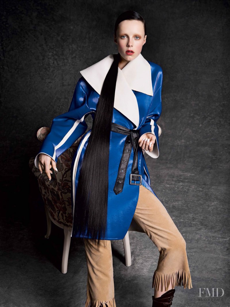 Edie Campbell featured in Portrait Of A Lady, March 2014