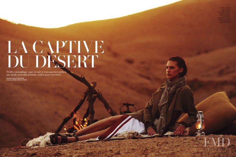 Maggie Jablonski featured in La Captive Du Desert, March 2014