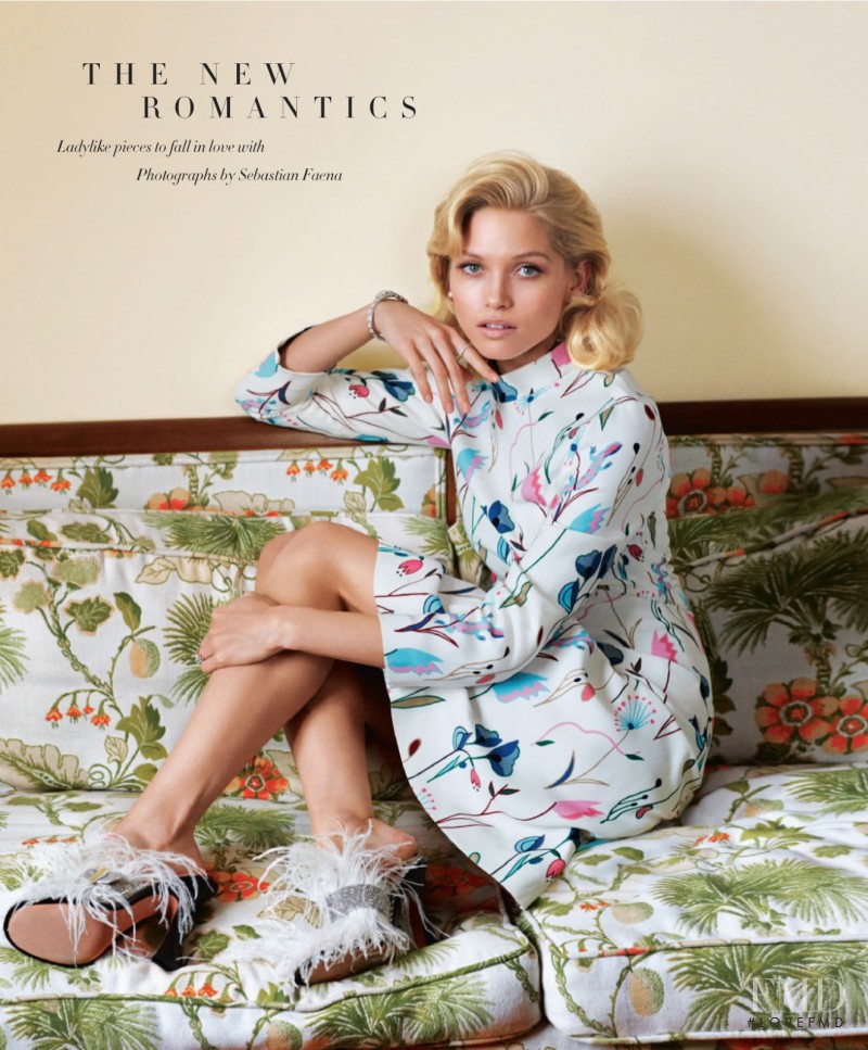 Hana Jirickova featured in The New Romantics, March 2014