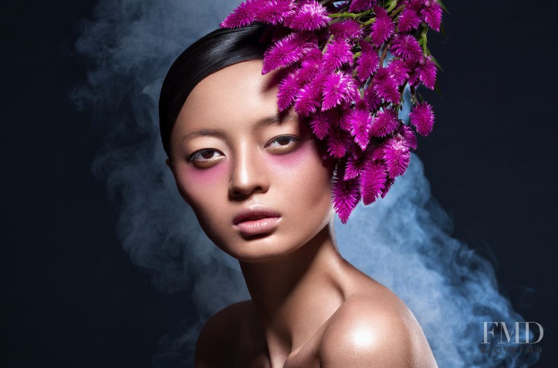 Wang Jing featured in Beauty, December 2013