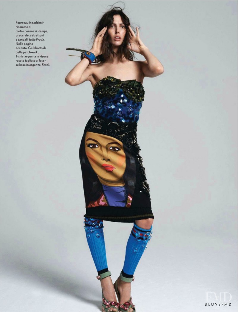 Ruby Aldridge featured in New Rules, March 2014