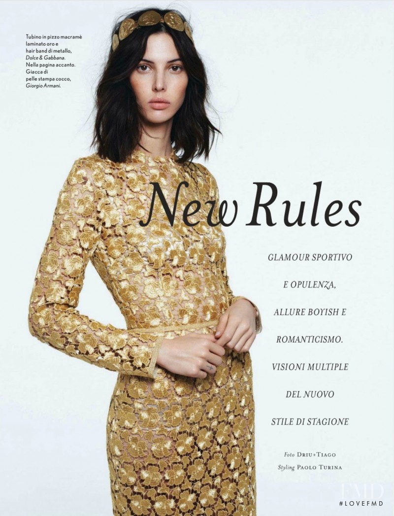 Ruby Aldridge featured in New Rules, March 2014