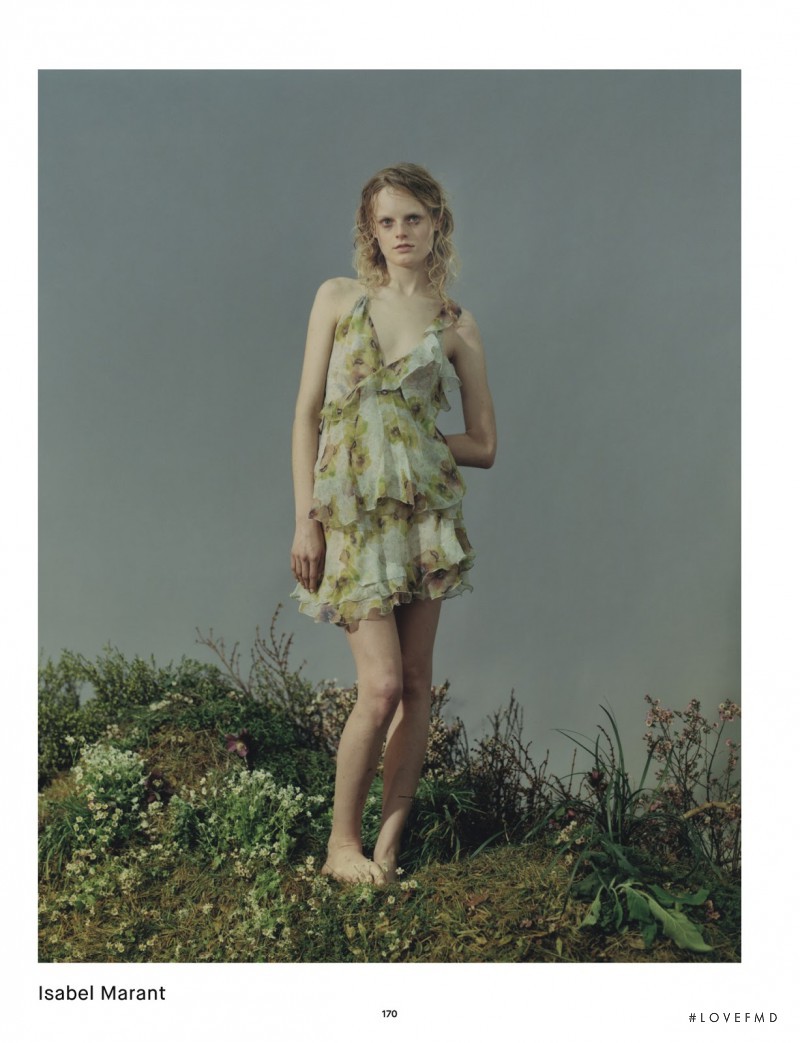 Hanne Gaby Odiele featured in Collections Spring/Summer 2014 Part 1, March 2014