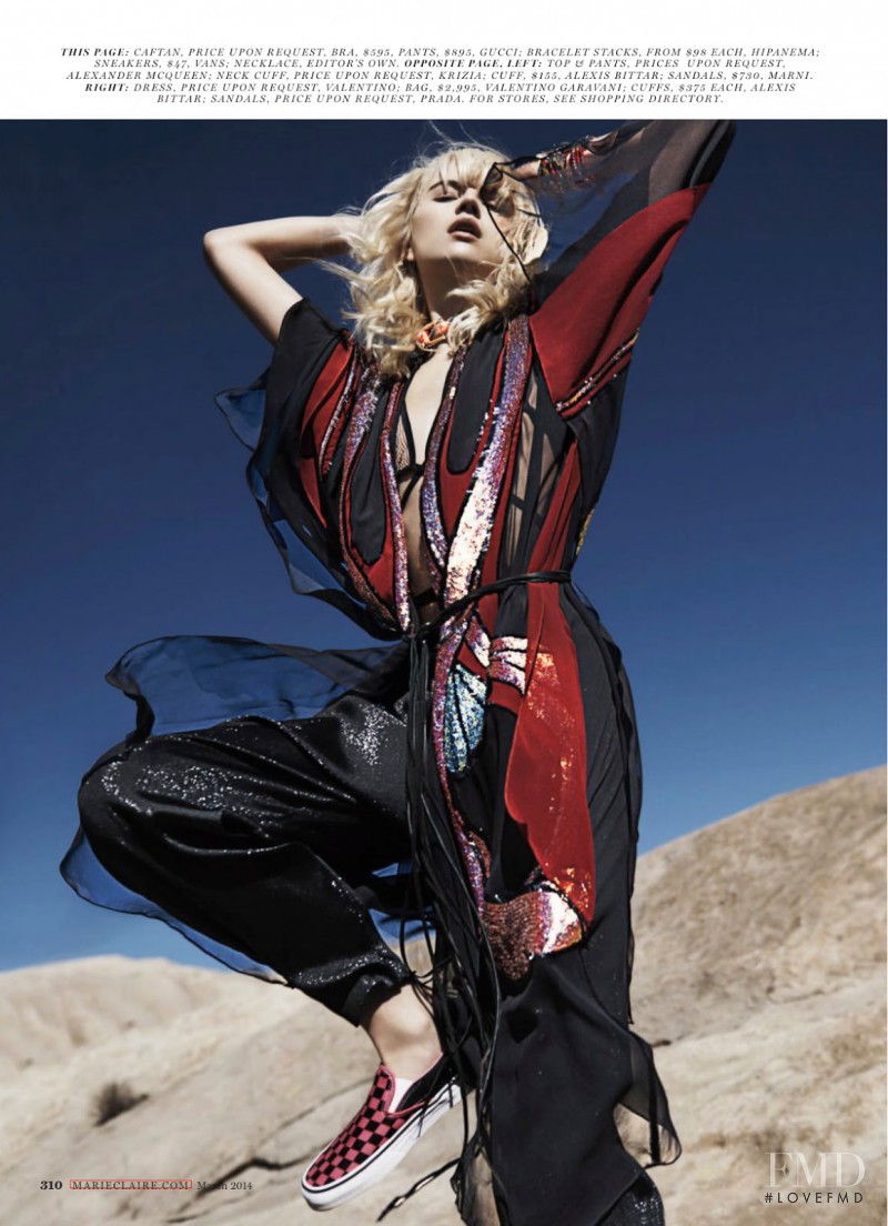 Anabela Belikova featured in Nomad\'s Land, March 2014