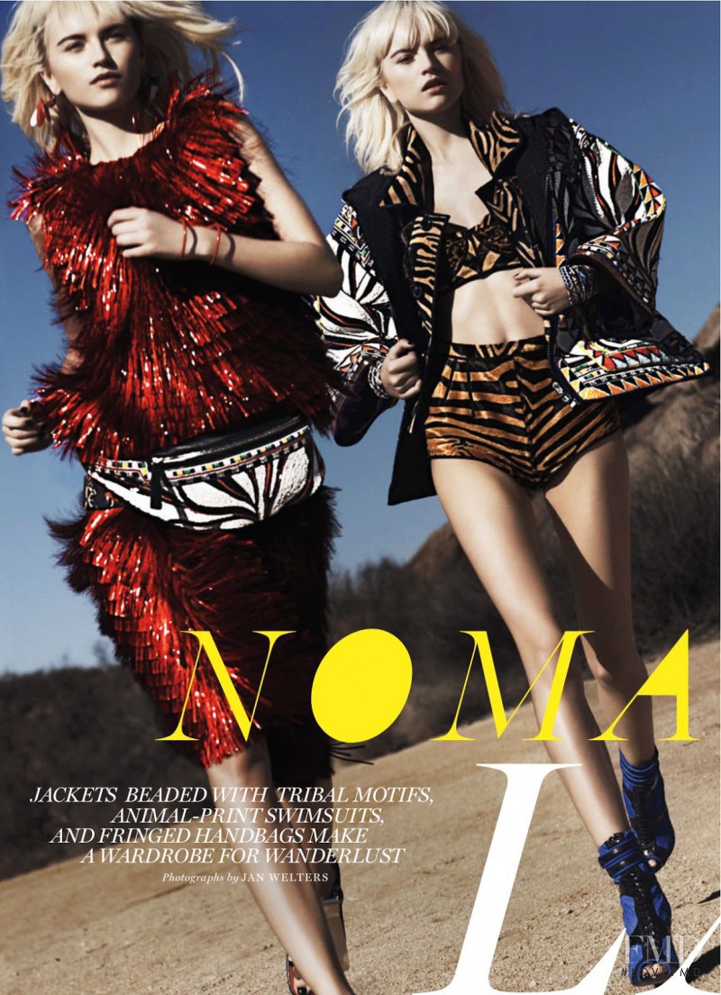 Anabela Belikova featured in Nomad\'s Land, March 2014