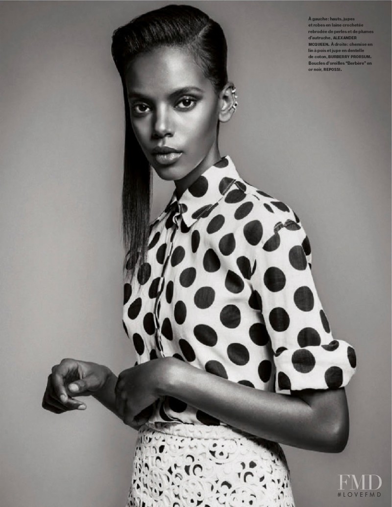 Grace Mahary featured in Supremes, March 2014