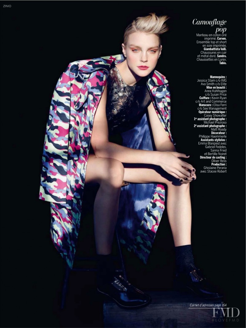 Jessica Stam featured in Revue De Saison, February 2014