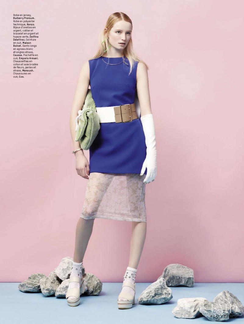 Maud Welzen featured in Cherry Blossom, March 2014