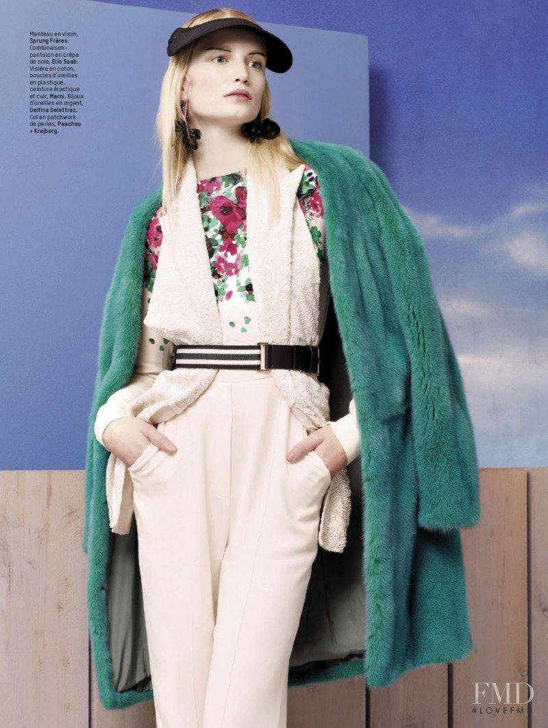 Maud Welzen featured in Cherry Blossom, March 2014