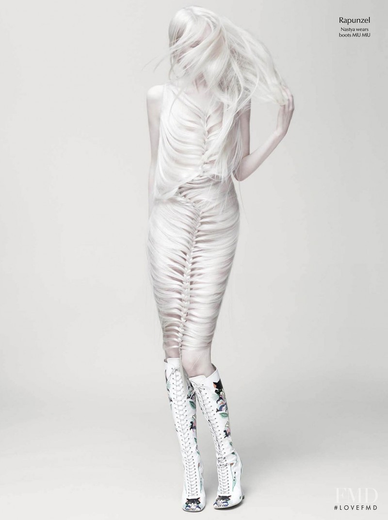 Nastya Sten featured in Let Down Your Hair, February 2014