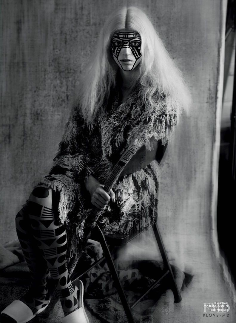 Devon Windsor featured in Tribal Beat, March 2014