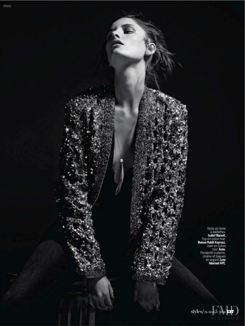 Ava Smith featured in Night Flash, February 2014