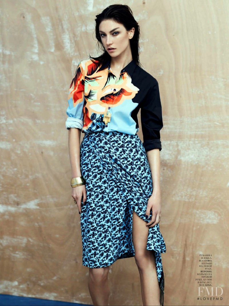 Jacquelyn Jablonski featured in Total Collection, March 2014