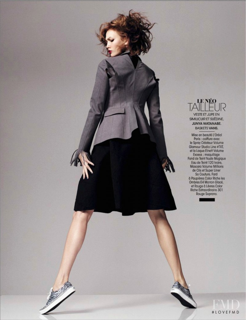 Karlie Kloss featured in Double Jeu, February 2014