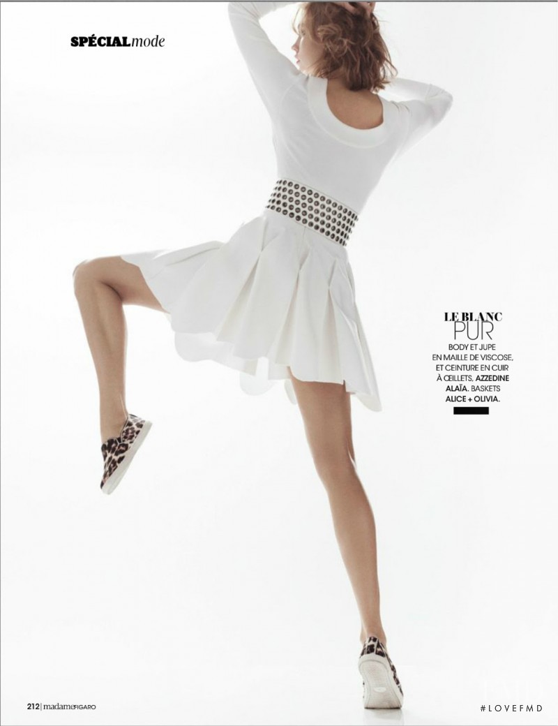 Karlie Kloss featured in Double Jeu, February 2014