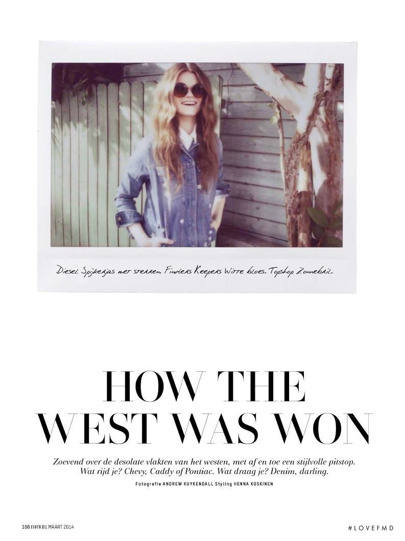 Kelly Mittendorf featured in How The West Was Won, March 2014