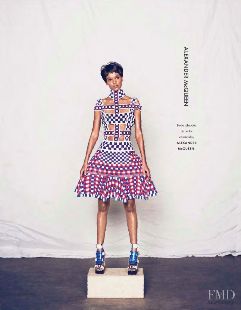 Liya Kebede featured in Free Liya, February 2014