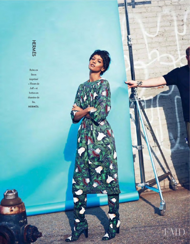 Liya Kebede featured in Free Liya, February 2014