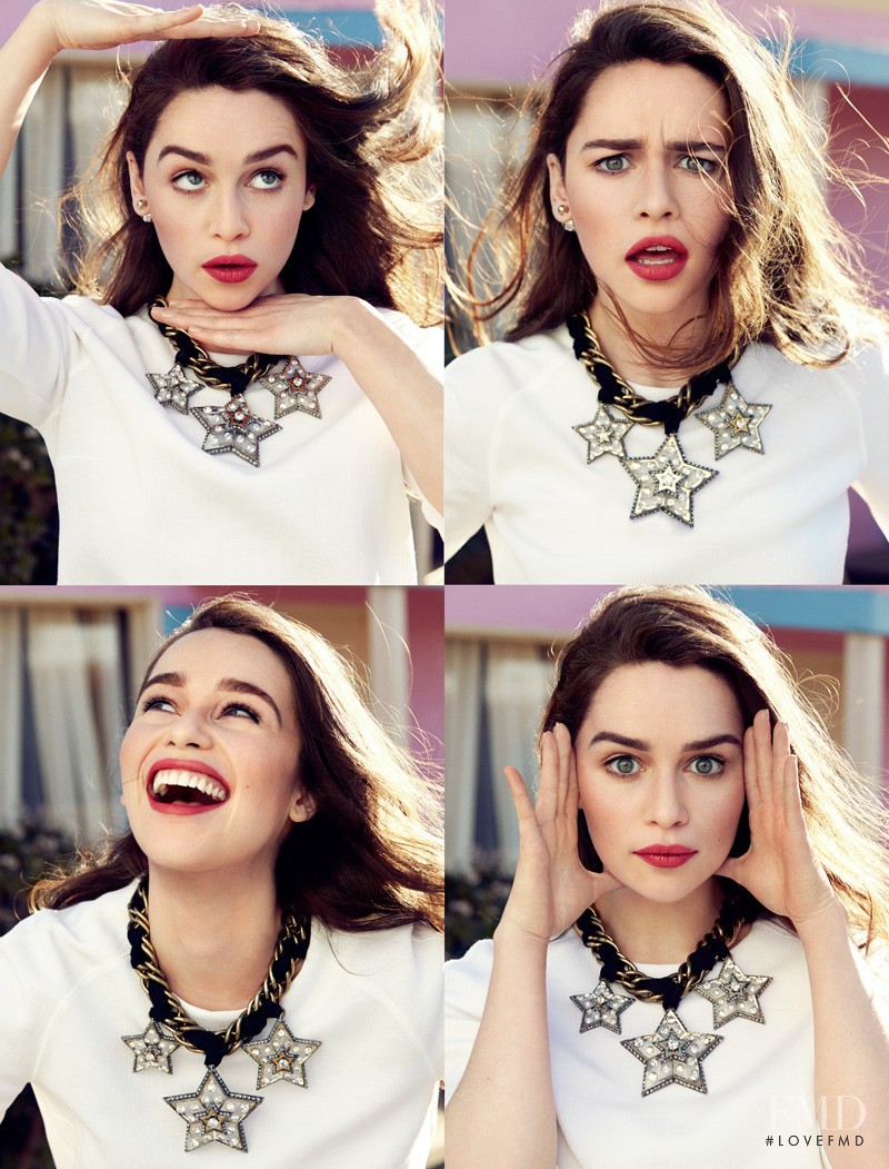 Emilia Clarke, April 2014