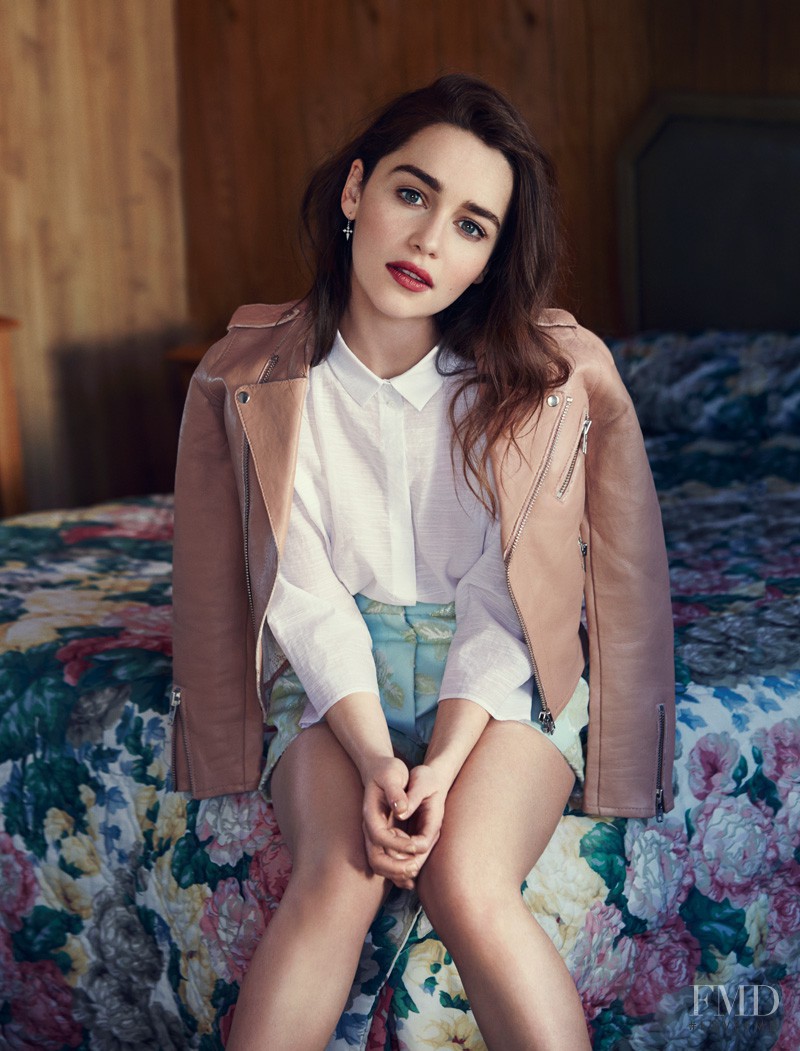 Emilia Clarke, April 2014