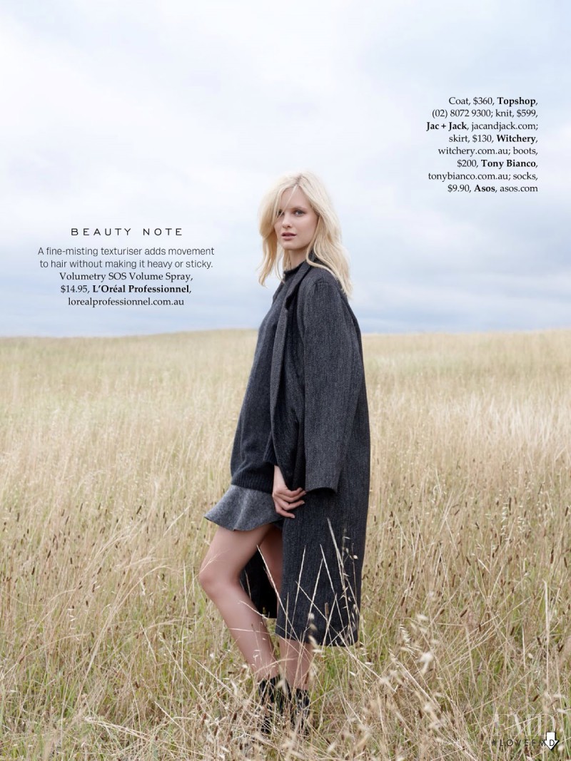 Hannah Holman featured in Field Of Dreams, March 2014