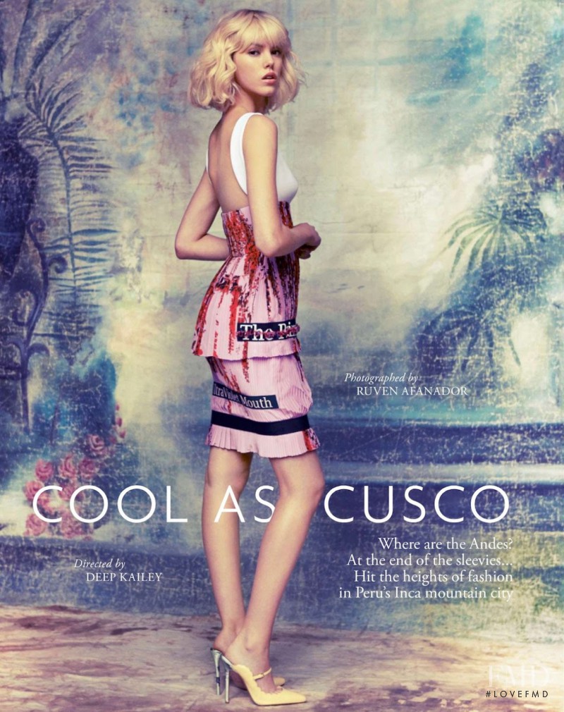 Josefien Rodermans featured in Cool As Cusco, April 2014