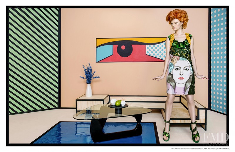 Kelly Mittendorf featured in Pop Art, March 2014