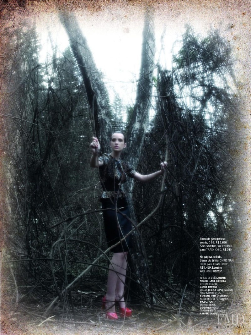 Caroline Demarqui featured in Nômade, January 2008