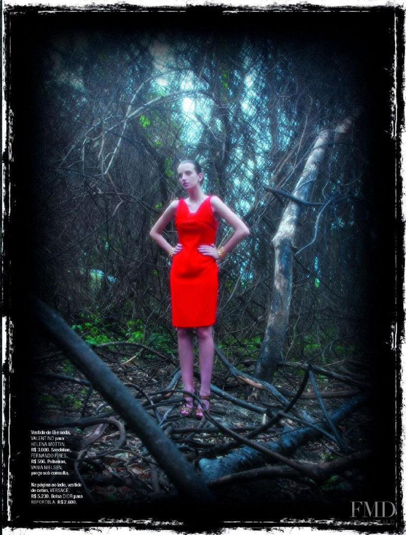 Caroline Demarqui featured in Nômade, January 2008