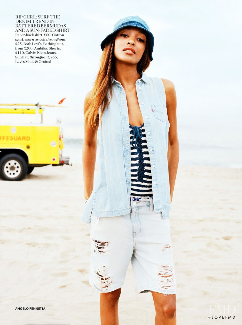 Jourdan Dunn featured in The Girl Dunn Good, April 2014