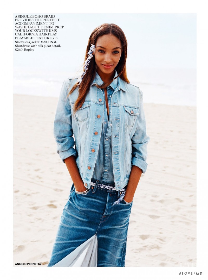 Jourdan Dunn featured in The Girl Dunn Good, April 2014