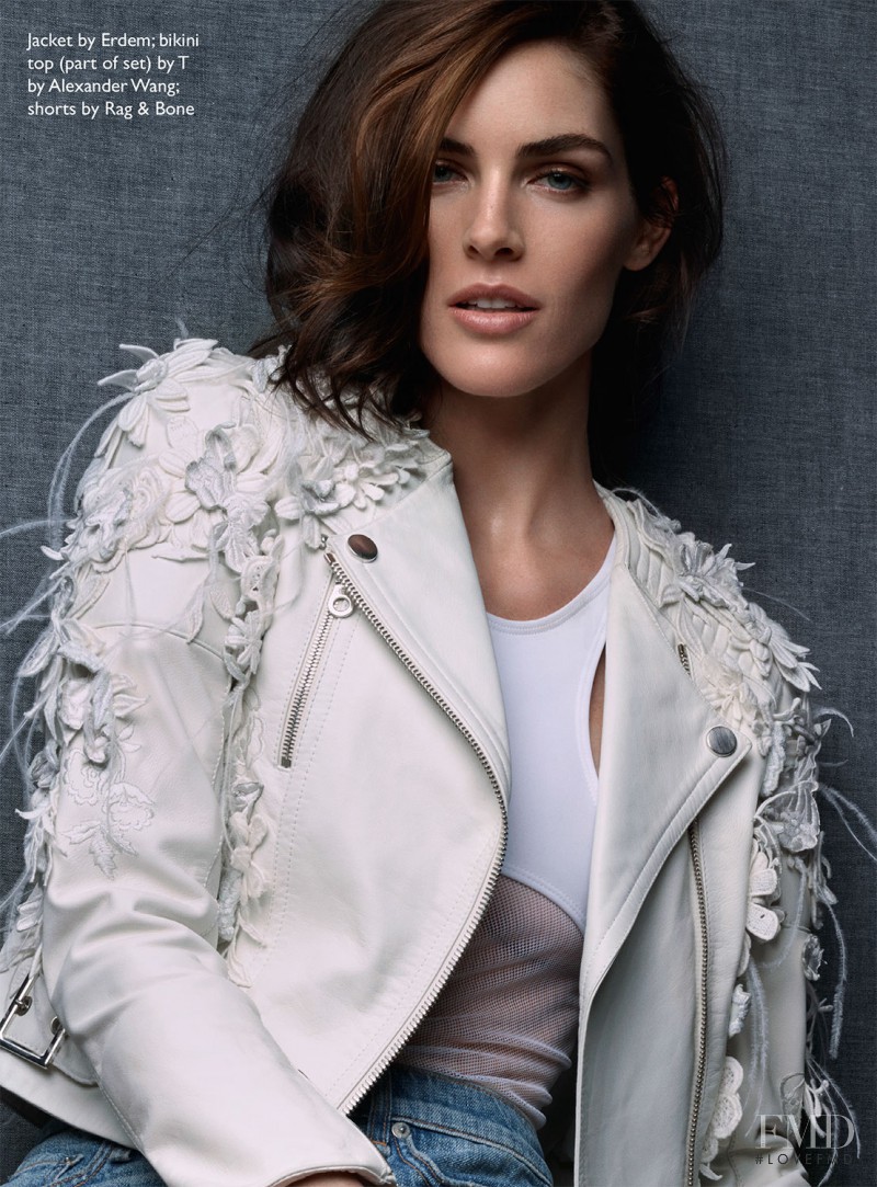 Hilary Rhoda featured in The Way She Wears It, March 2014