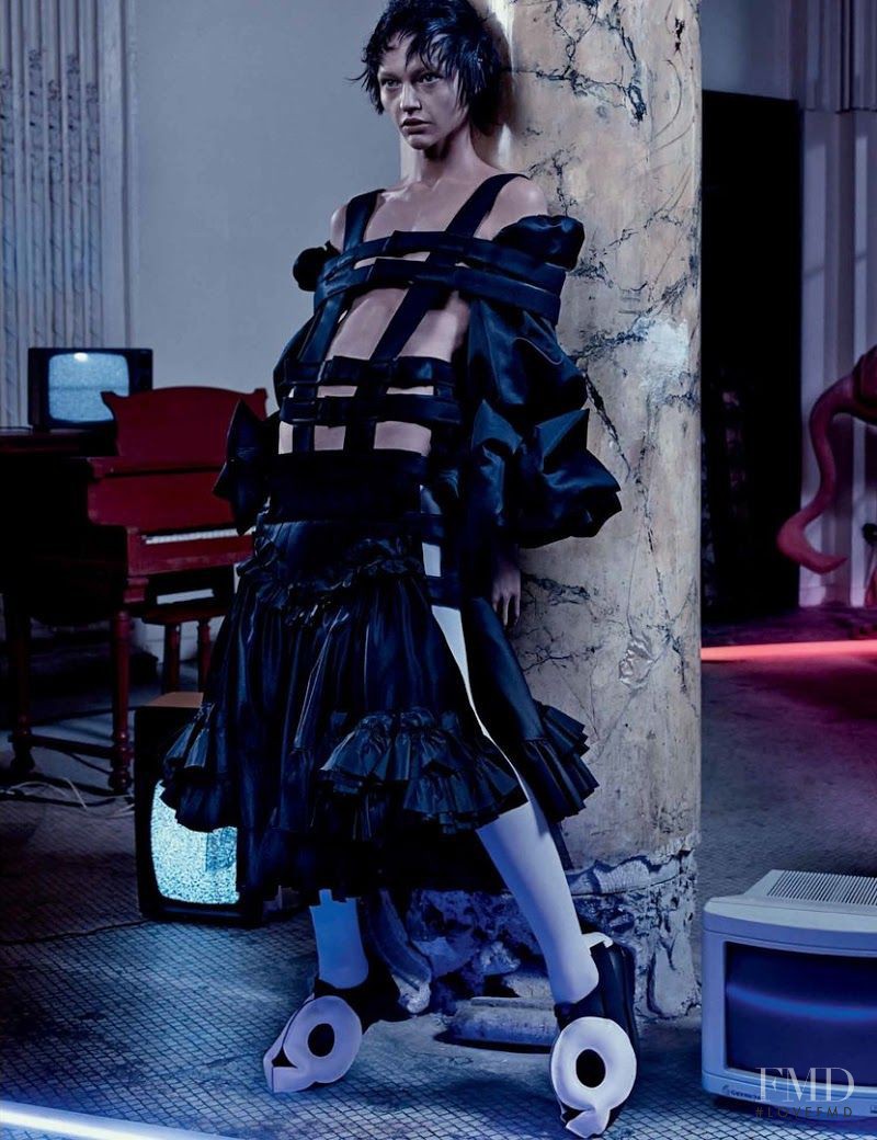 Sasha Pivovarova featured in Into The Darkness, March 2014