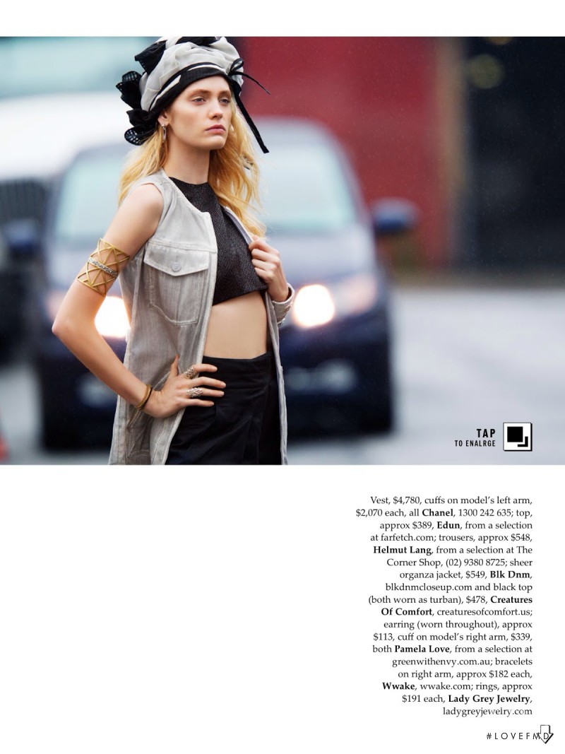 Heidi Mount featured in Urban Warrior, March 2014