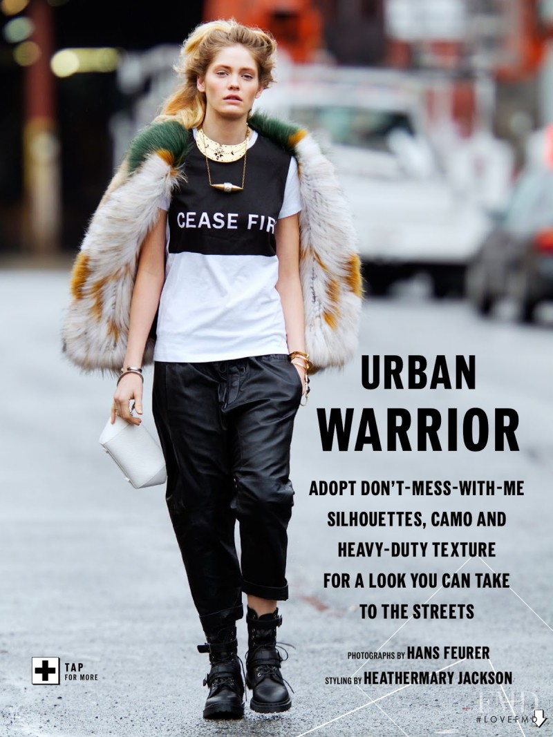 Heidi Mount featured in Urban Warrior, March 2014