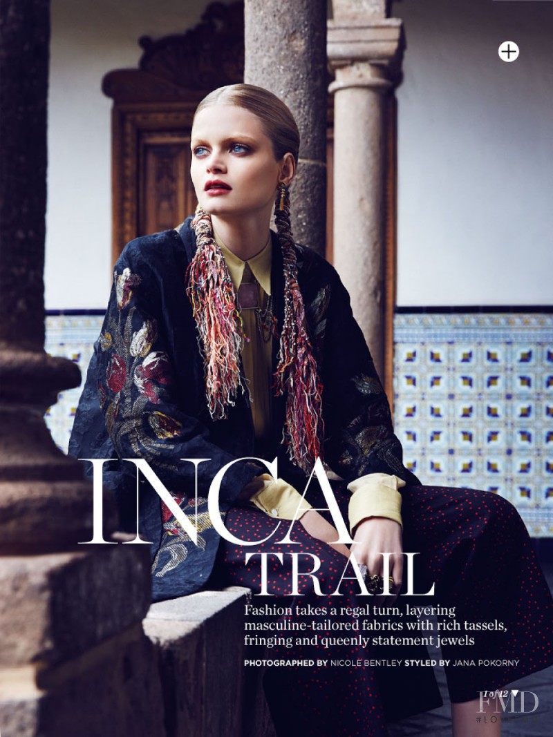 Nathalia Oliveira featured in Inca Trail, April 2014