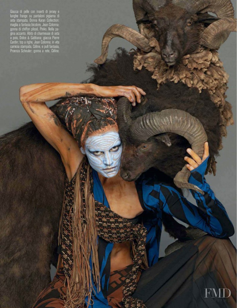 Saskia de Brauw featured in Abracadabra, March 2014