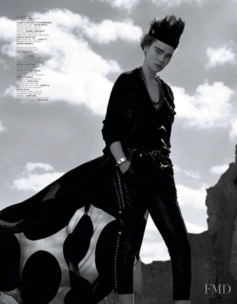 Kelly Mittendorf featured in Black Couture, March 2014