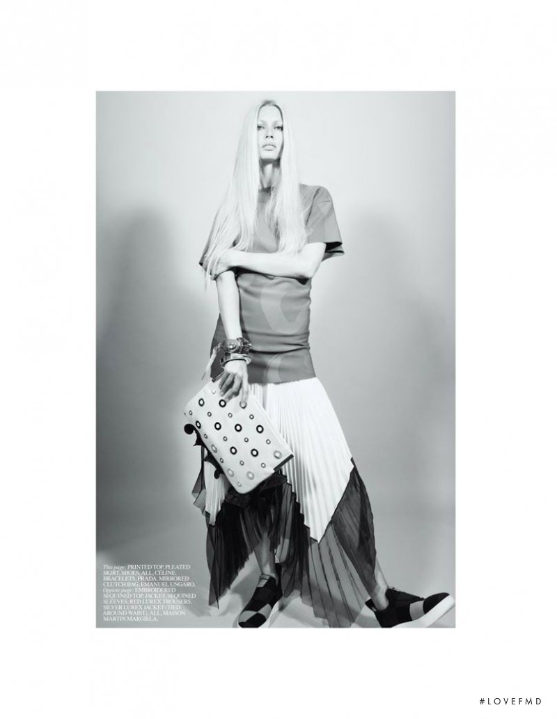 Kirsty Hume featured in Anna & Kirsty, March 2014